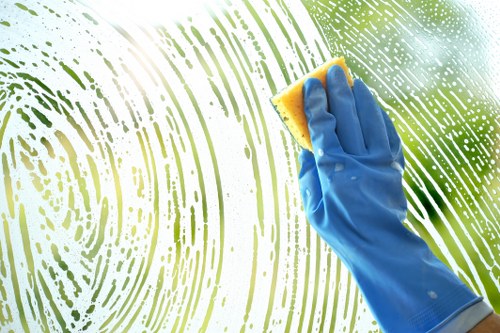 Kennington carpet cleaners removing stains from a busy floor